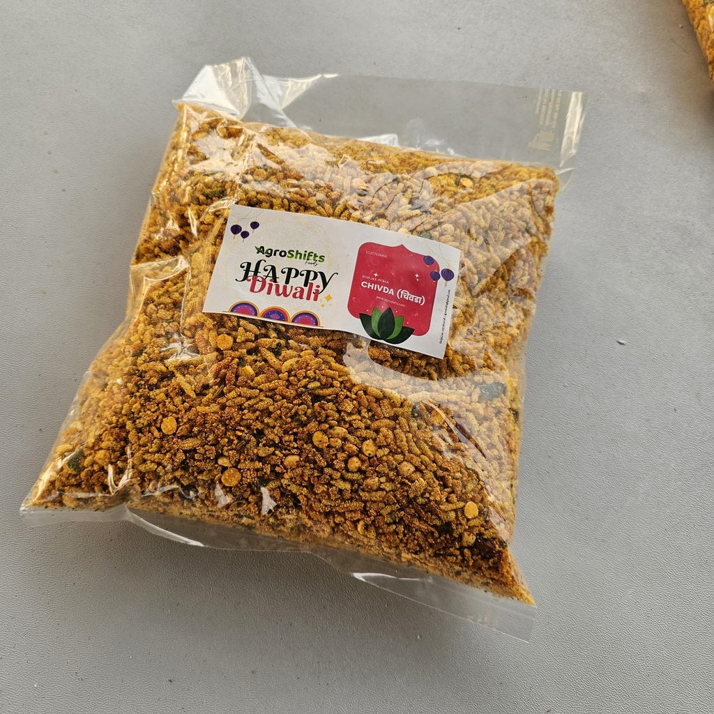 Roasted Poha Chivda_भाजके पोहे चिवडा