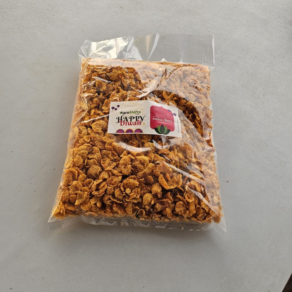 Cornflakes Chivda_मका पोहे चिवडा
